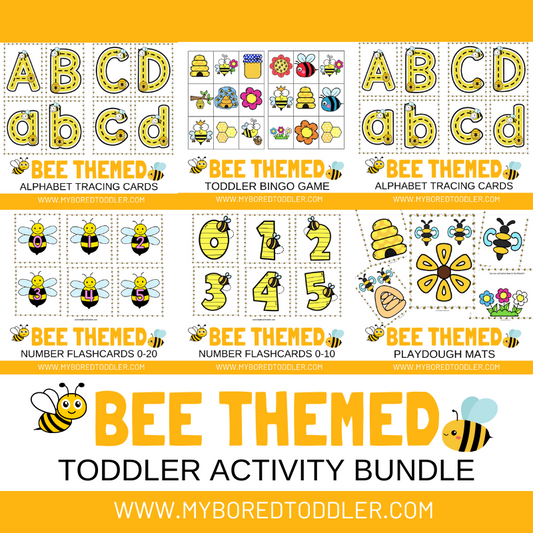 Bee Themed Printable Bundle