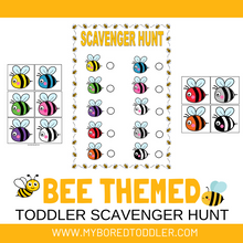 Load image into Gallery viewer, Bee Themed Scavenger Hunt
