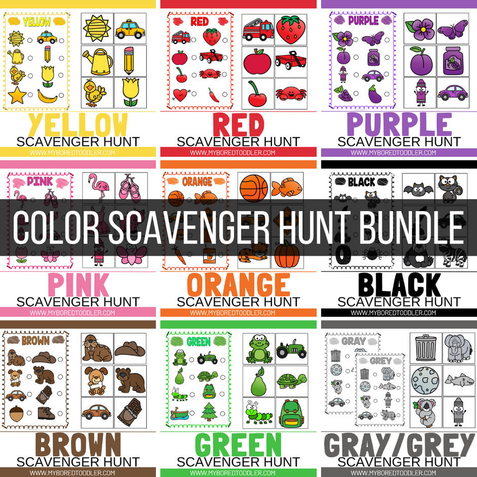 COLORS – My Bored Toddler
