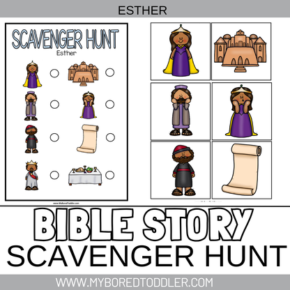 Bible Story Scavenger Hunt BUNDLE