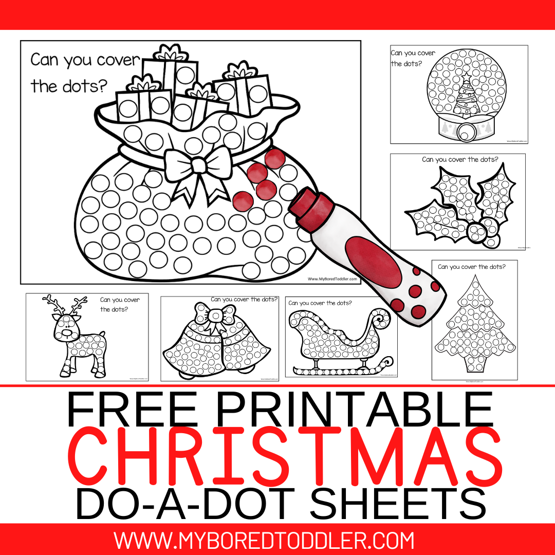 Christmas Printable Bundle for Toddlers