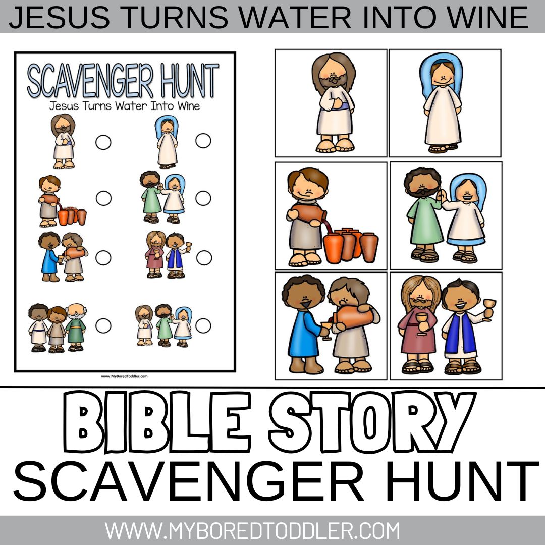 Bible Story Scavenger Hunt BUNDLE