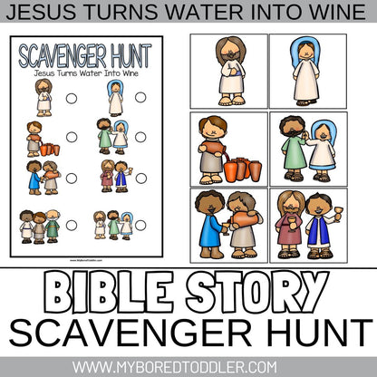 Bible Story Scavenger Hunt BUNDLE