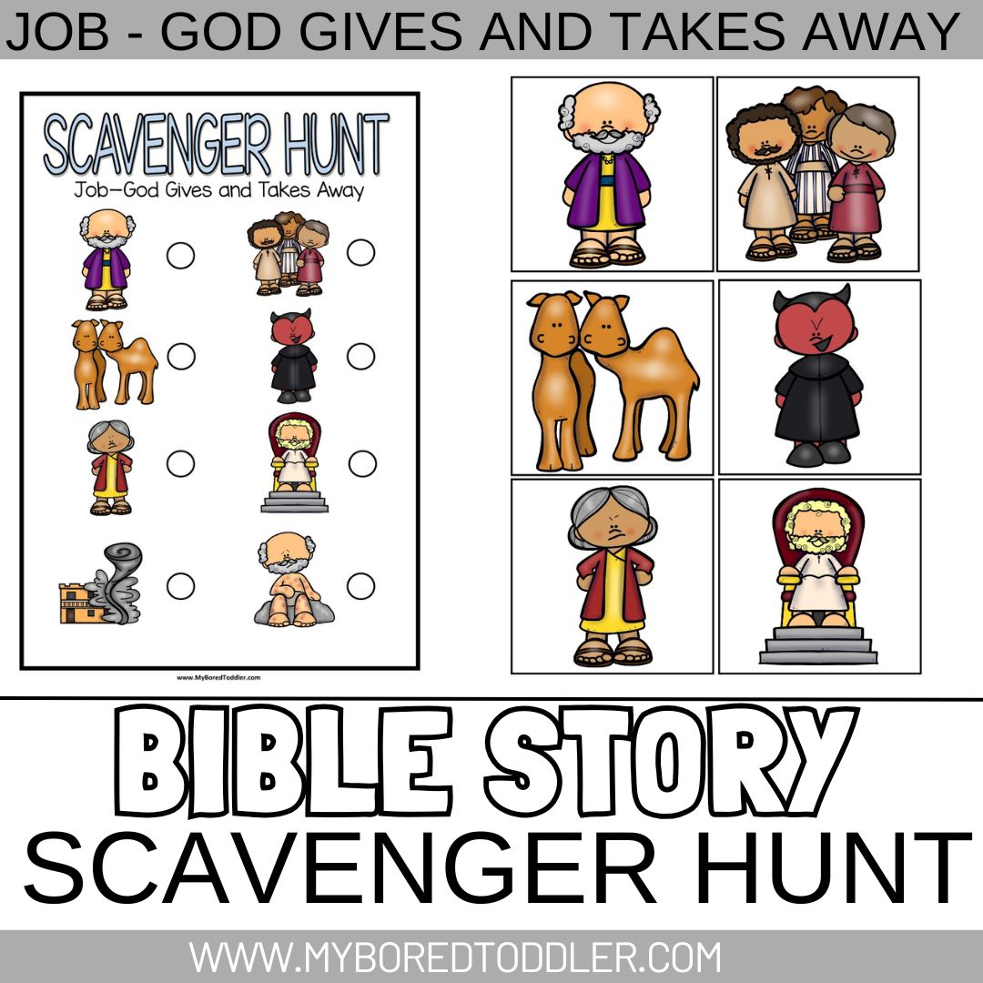 Bible Story Scavenger Hunt BUNDLE