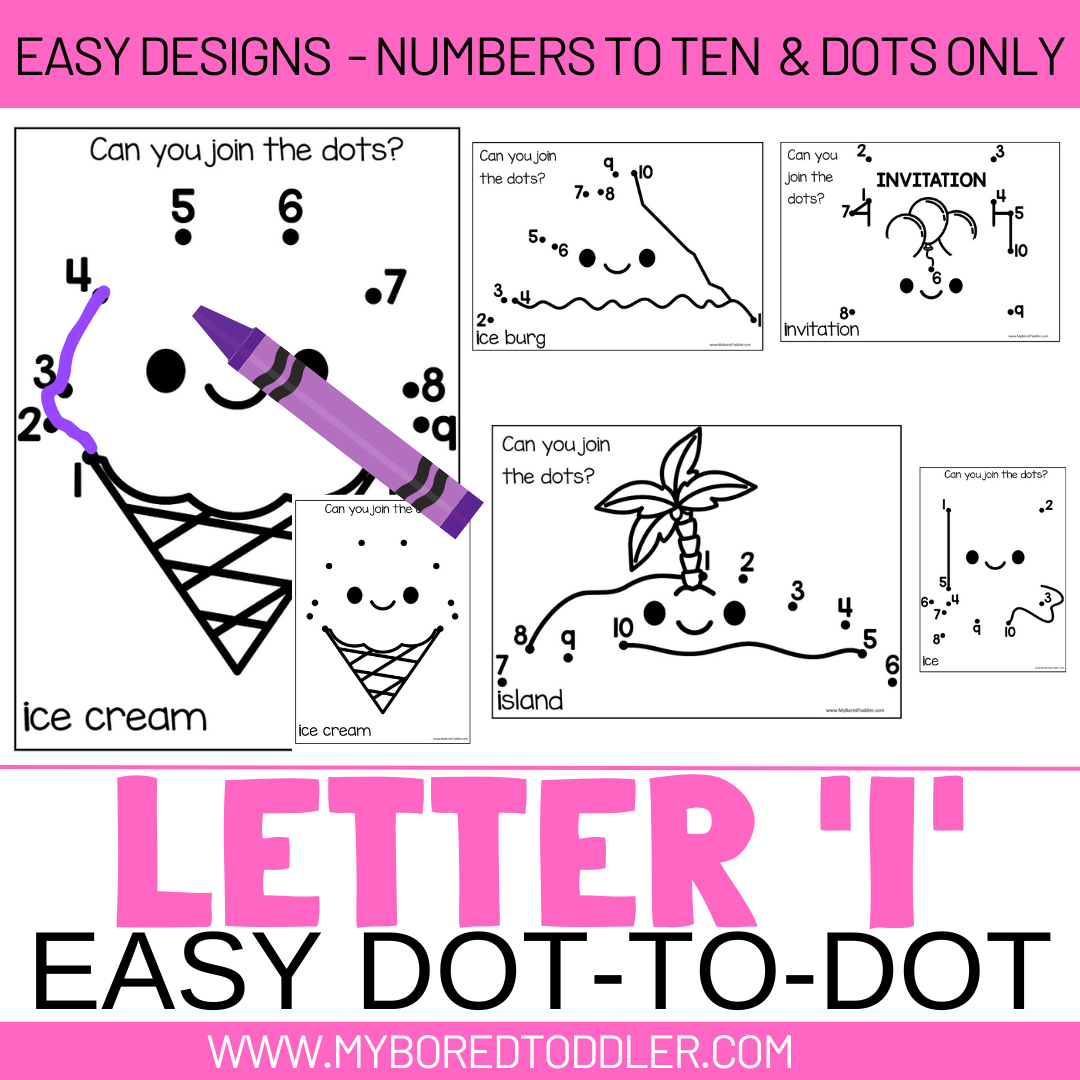 LETTER OF THE WEEK DOT-TO-DOT BUNDLE - (ALPHABET) - EASY DESIGNS