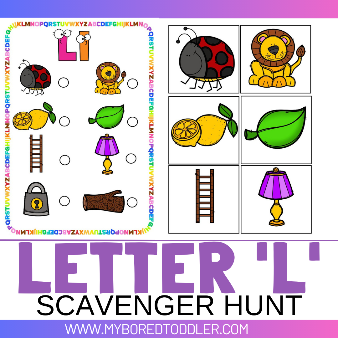 Alphabet Scavenger Hunt Bundle