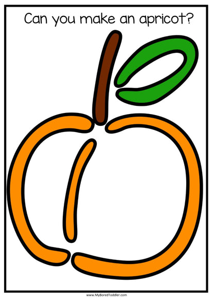 LETTER OF THE WEEK 'A' Playdough Mats / Playdoh Mats