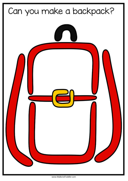 LETTER OF THE WEEK 'B' Playdough Mats / Playdoh Mats