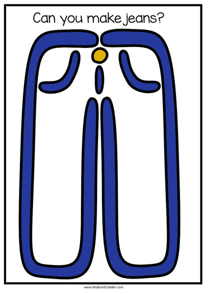 LETTER OF THE WEEK 'J' Playdough Mats / Playdoh Mats