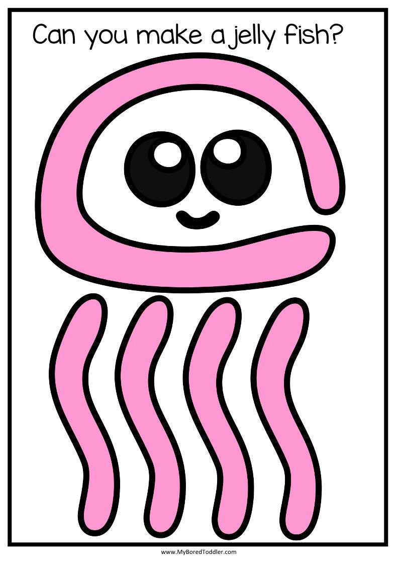 LETTER OF THE WEEK 'J' Playdough Mats / Playdoh Mats