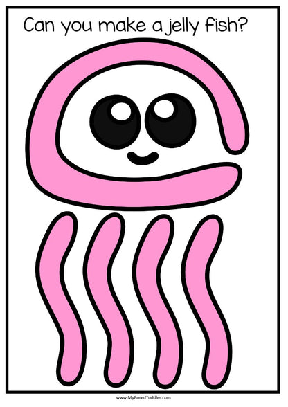 LETTER OF THE WEEK 'J' Playdough Mats / Playdoh Mats