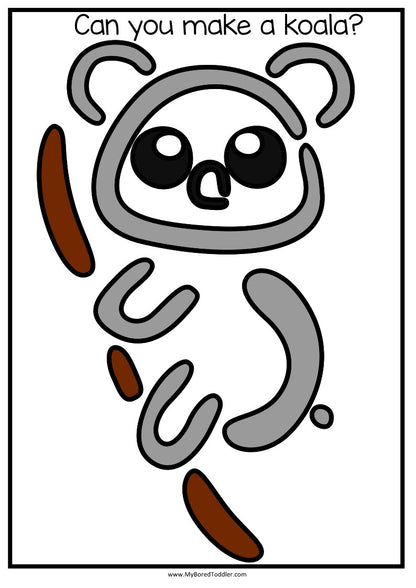 LETTER OF THE WEEK 'K' Playdough Mats / Playdoh Mats