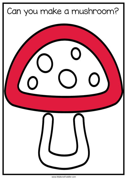 LETTER OF THE WEEK 'M' Playdough Mats / Playdoh Mats