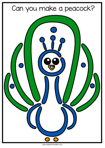 LETTER OF THE WEEK 'P' Playdough Mats / Playdoh Mats