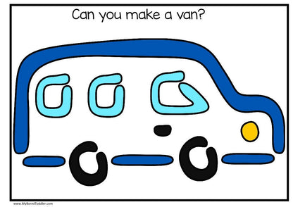 LETTER OF THE WEEK 'V' Playdough Mats / Playdoh Mats