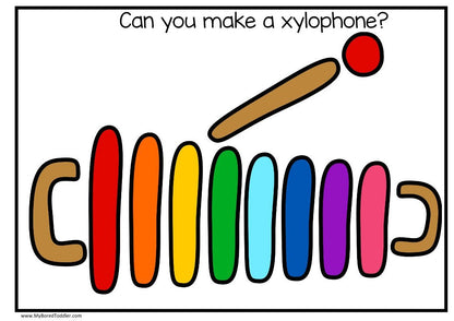 LETTER OF THE WEEK 'X' Playdough Mats / Playdoh Mats