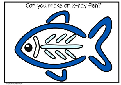 LETTER OF THE WEEK 'X' Playdough Mats / Playdoh Mats