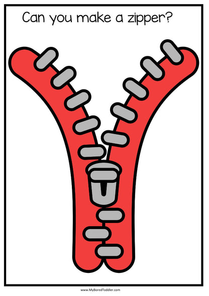 LETTER OF THE WEEK 'Z' Playdough Mats / Playdoh Mats