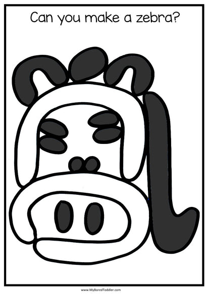 LETTER OF THE WEEK 'Z' Playdough Mats / Playdoh Mats