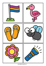 Load image into Gallery viewer, Beginning Blends &#39;FL&#39; Alphabet Scavenger Hunt / Treasure Hunt
