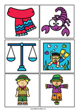 Load image into Gallery viewer, Beginning Blends &#39;SC&#39; Alphabet Scavenger Hunt / Treasure Hunt
