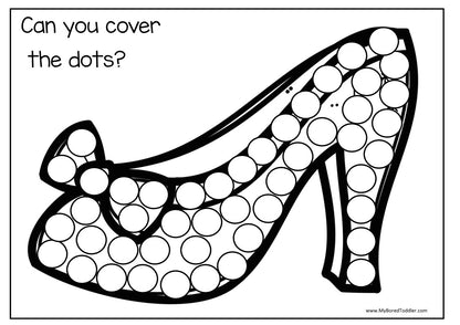 Fairy Tales Dot Printables 2 sizes