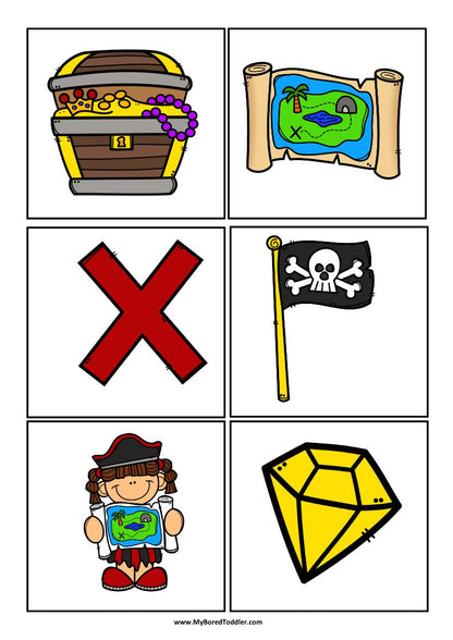 PIRATE Theme Scavenger Hunt / Treasure Hunt