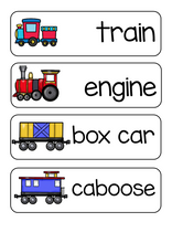 Load image into Gallery viewer, Transport Train Wall Printable
