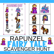 Load image into Gallery viewer, Rapunzel - FAIRY TALES - Scavenger Hunt / Treasure Hunt
