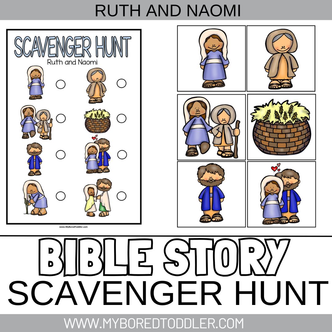 Bible Story Scavenger Hunt BUNDLE