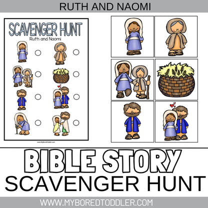 Bible Story Scavenger Hunt BUNDLE