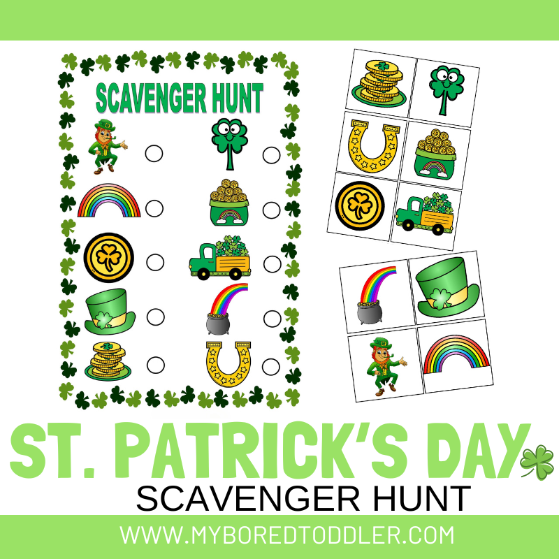 St Patrick's Day Scavenger Hunt