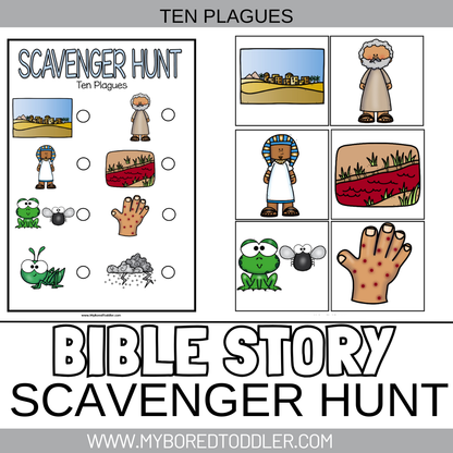 Bible Story Scavenger Hunt BUNDLE
