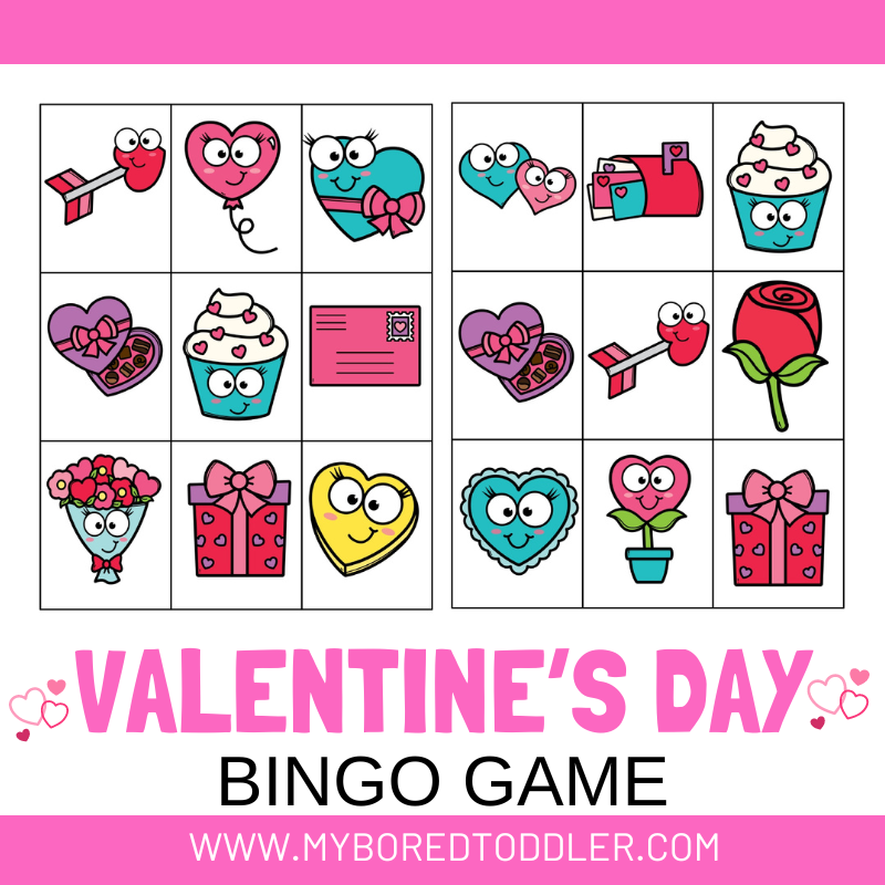 Valentine's Day Bingo Game