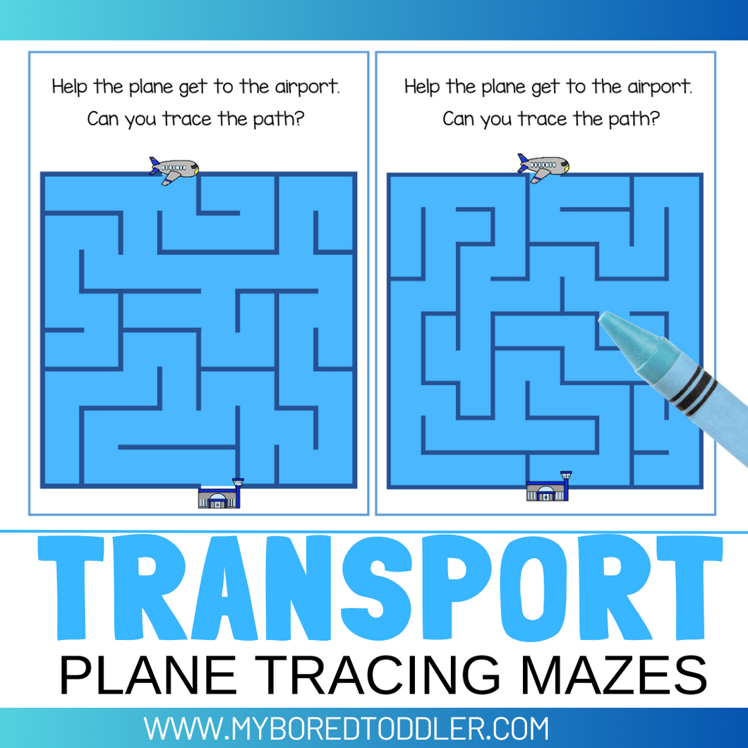 Transport - Plane Maze Sheets