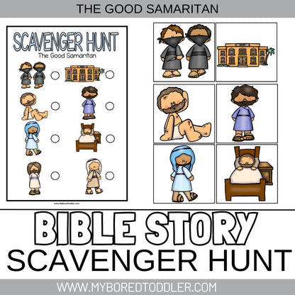Bible Story Scavenger Hunt BUNDLE