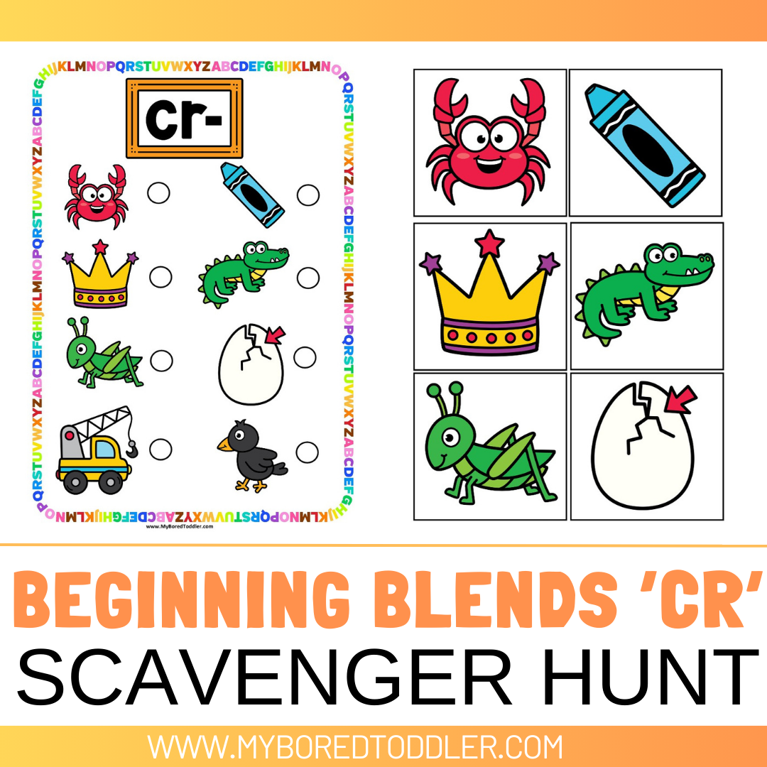 Beginning Blends Scavenger Hunt Bundle - 20 Blends included