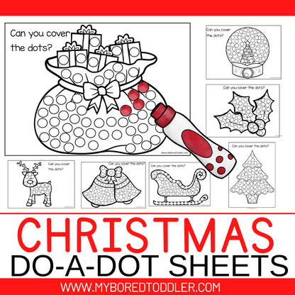 Christmas Printable Bundle for Toddlers
