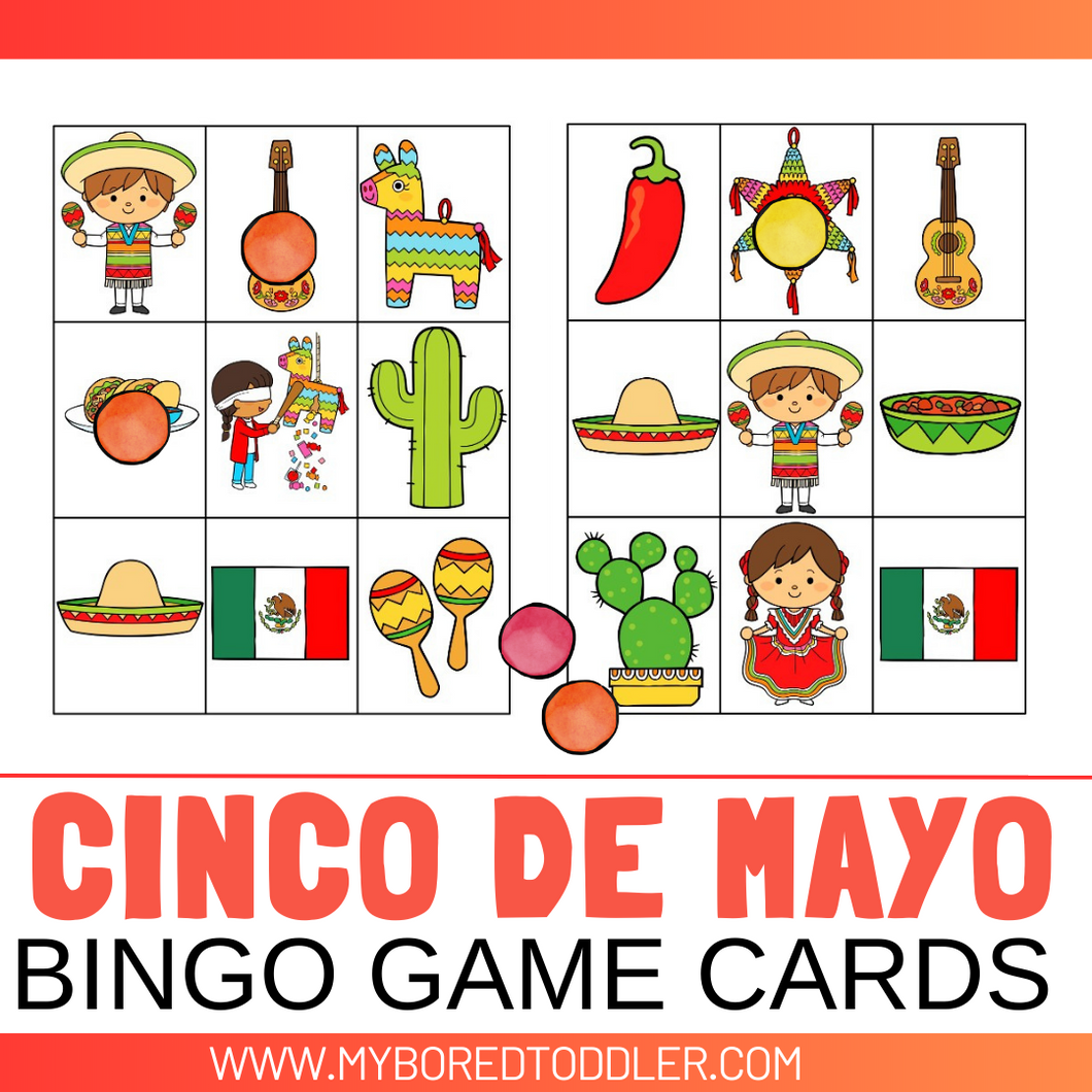 CINCO DE MAYO Bingo Game