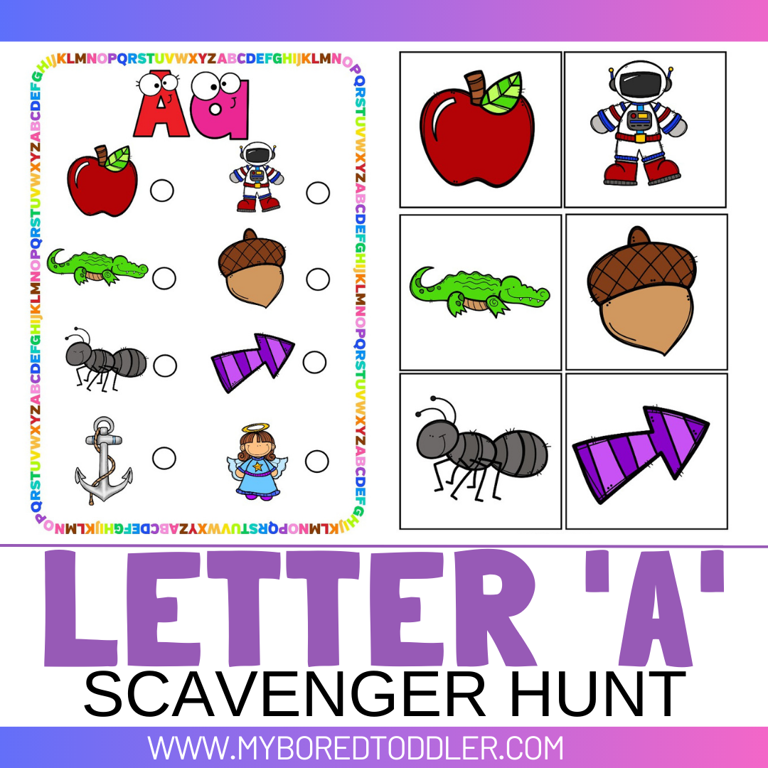 Alphabet Scavenger Hunt Bundle