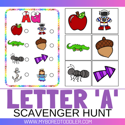 Alphabet Scavenger Hunt Bundle