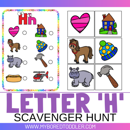 Alphabet Scavenger Hunt Bundle