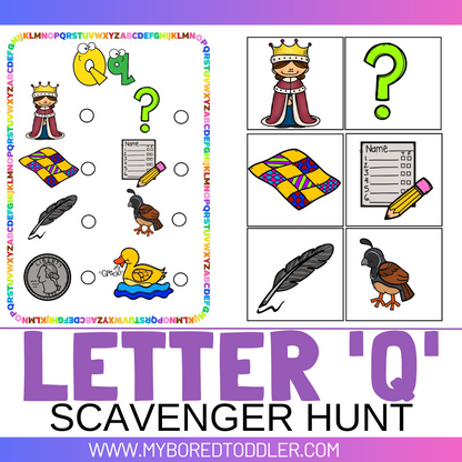Alphabet Scavenger Hunt Bundle