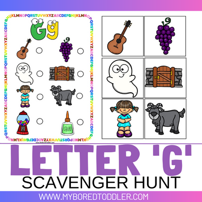 Alphabet Scavenger Hunt Bundle