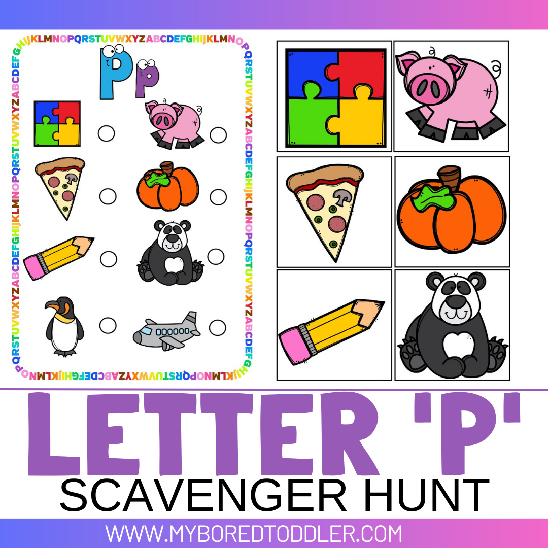 Alphabet Scavenger Hunt Bundle