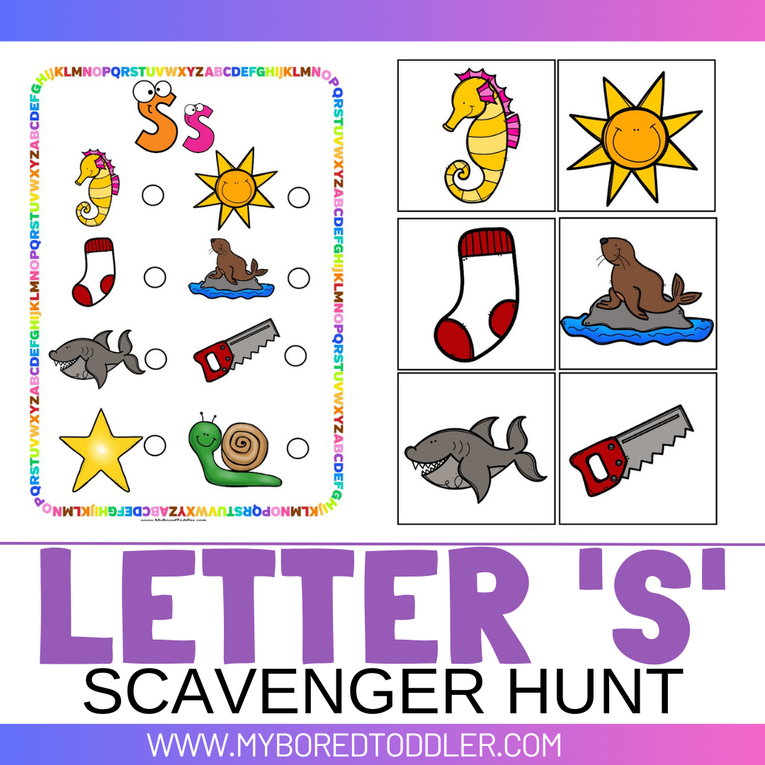 Alphabet Scavenger Hunt Bundle