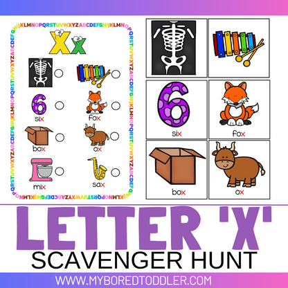 Alphabet Scavenger Hunt Bundle