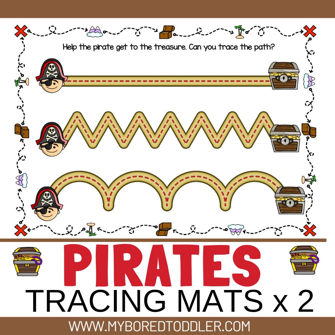 PIRATES Tracing Mats