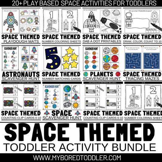 SPACE Printable Bundle - 20+ Space themed resources