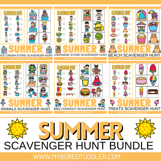 Summer Scavenger Hunt Bundle